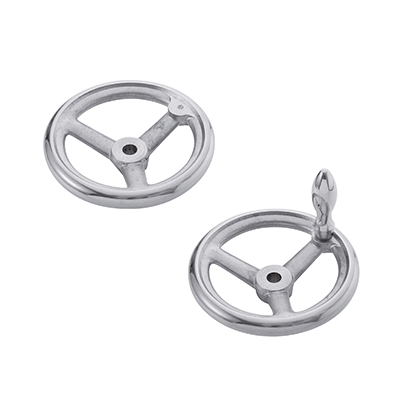 ALUMINUM ANGLED-SPOKE HANDWHEELS