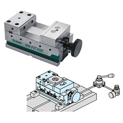 [Obsolete] COMPACT PNEUMATIC VISE