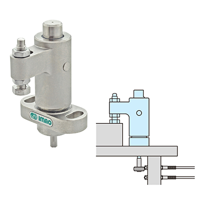 COMPACT PNEUMATIC SWING CLAMPS WITH ROD