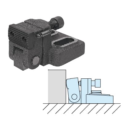 PIVOTING SIDE CLAMPS