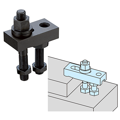 TAPPED-RADIUS CLAMP ASSEMBLIES, A Type