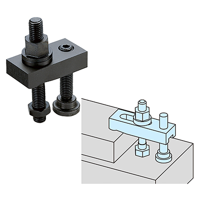 TAPPED-RADIUS CLAMP ASSEMBLIES, B Type