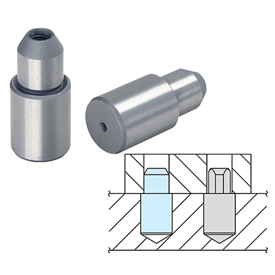[Obsolete] BULLET-NOSE ROUND LOCATING PINS