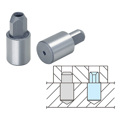 [Obsolete] BULLET-NOSE DIAMOND LOCATING PINS