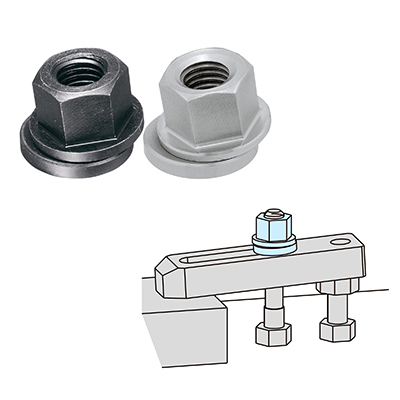 SPHERICAL FLANGE ASSEMBLIES