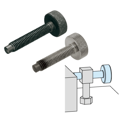 KNURLED-HEAD SCREWS