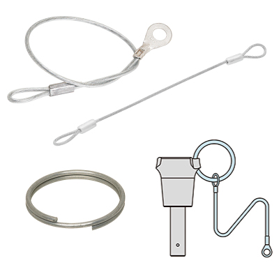 RINGS FOR BALL LOCK PINS & CABLES 