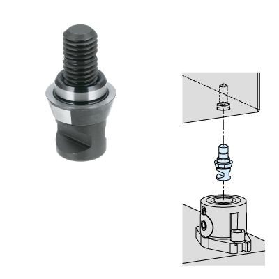TAPERED FLOATING SCREWS