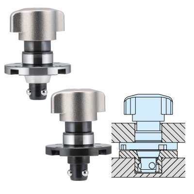PRECISION ONE-TOUCH CLAMPING LOCATORS