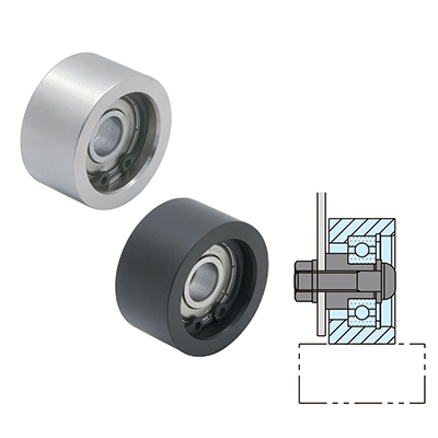 FLAT GUIDE ROLLERS
