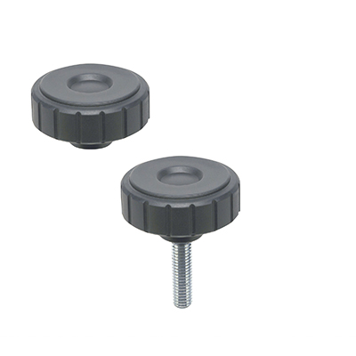 SOFT-TOUCH FLUTED GRIP KNOBS