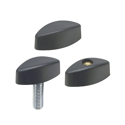 PLASTIC LOCKING KEY KNOBS