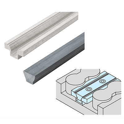 MACHINABLE LONG LENGTH DOUBLE EDGE CLAMPS