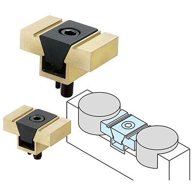 MACHINABLE DOUBLE EDGE CLAMPS