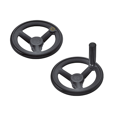 PLASTIC ANGLED-SPOKE HANDWHEELS