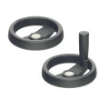 [Obsolete (successor version available)] PLASTIC ANGLED-SPOKE HANDWHEELS