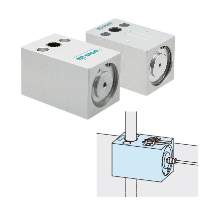 PNEUMATIC SHAFT LOCKING CLAMPS