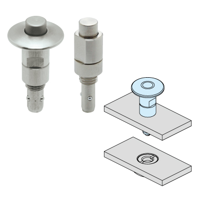 BUTTON-LOCKING PINS