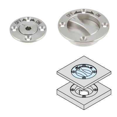 FLAT QUARTER TURN CLAMPS