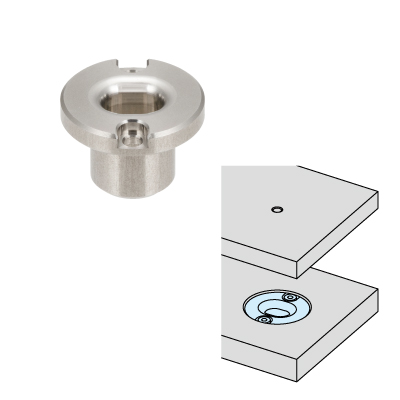 MAGNET-LOCK SLOTTED RECEPTACLES