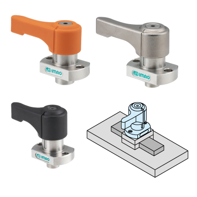 ONE TOUCH PUSH LOCK CLAMPS