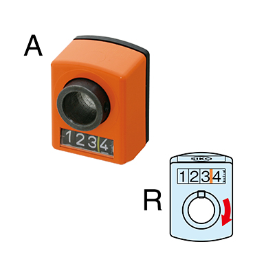 DIGITAL POSITION INDICATORS, Style A / Rotative Direction : Right