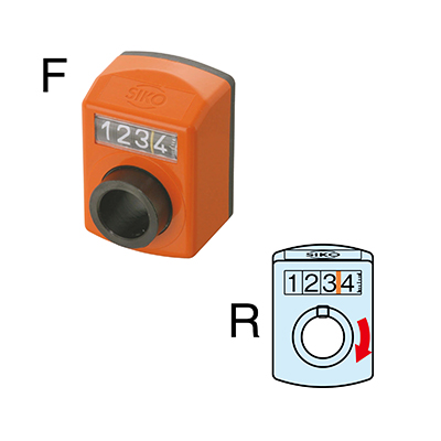 DIGITAL POSITION INDICATORS, Style F / Rotative Direction : Right