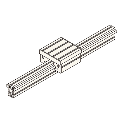 【製造終了】 直線スライド セット 14(ダブル)