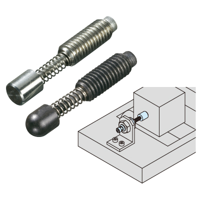 スプリング突き出しピン