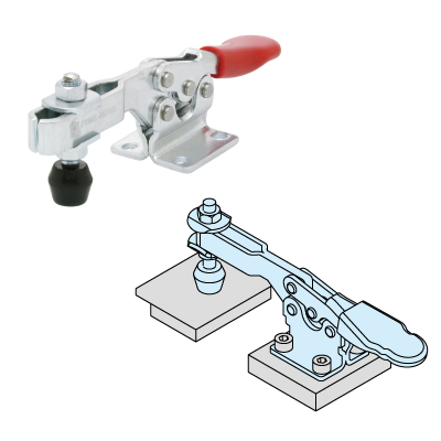 横型トグルクランプ