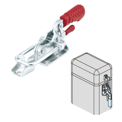 引き型トグルクランプ ロック機構付