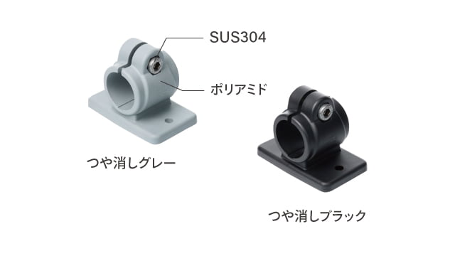 カラーは、つや消しグレーとつや消しブラックがあります。